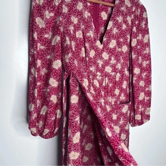 Evelyn De Jonge for Saks Fifth Avenue Young Dimensions Vintage Floral Midi Dress - Picture 8 of 10
